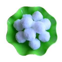 Polyester fiber ball filter media reusable ball fiber for swimming pool fish tank water filtration