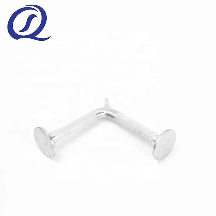 Аксессуары для реабилитации фитнеса хромированный Твердый вращающийся Атлетический Трицепс