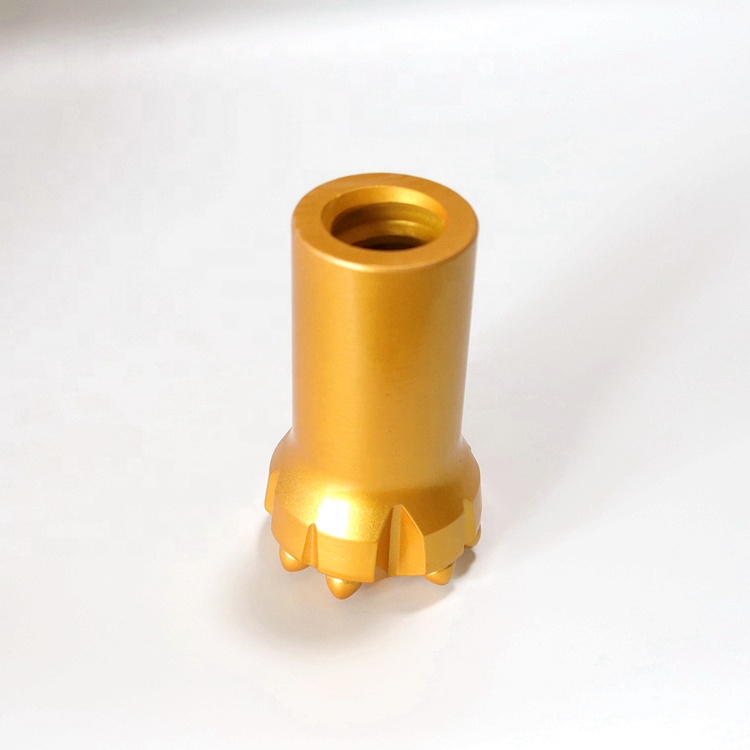 Hot-pressed TIMKE Steel And Beset with T6 Carbide Insert Drilling Long Hole 76mm T38 Thread Button Rock Drill Bit