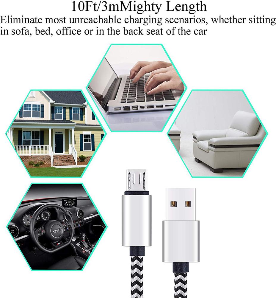 Лидер продаж, USB-кабель TKETAI 2 м типа C для быстрой зарядки Huawei Xiaomi