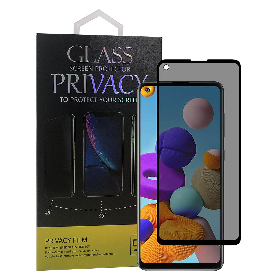 2.5D Защитная антишпионская Защитная пленка для экрана из закаленного стекла Защитная пленка для Samsung Galaxy A11 A21 A21S A31 M31