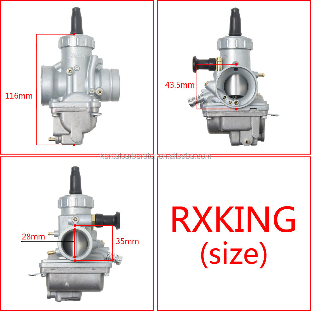Carburador Pz28 28 Mm Para Mikuni Vm24 Yamaha Dt125 Dt175 Dt | Cuotas Sin Interés - Foto 5