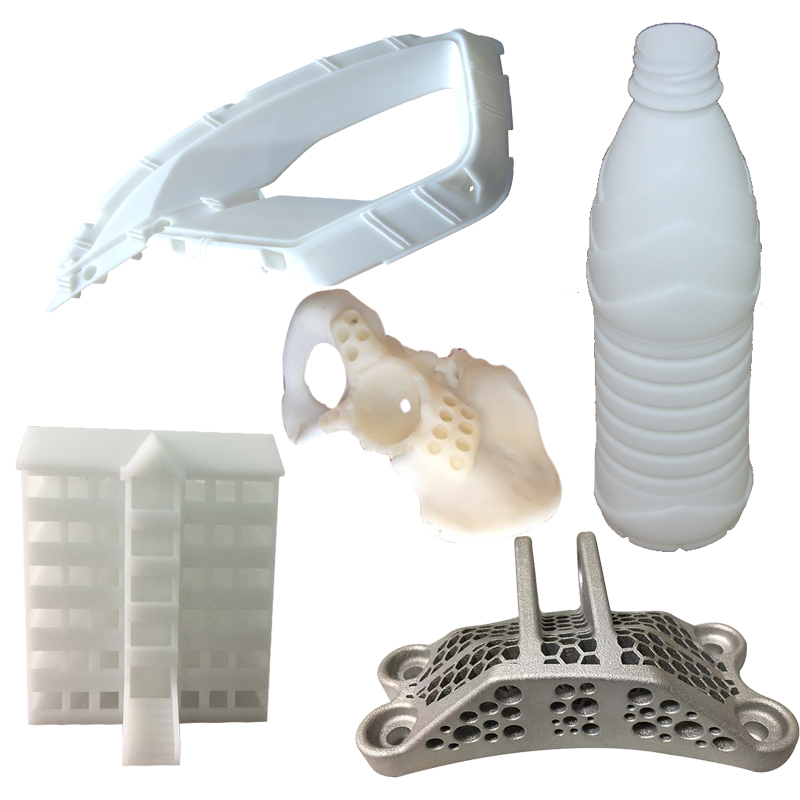 Пользовательская пластиковая обработка металла, нержавеющая сталь, полиактидная смола, нейлон, быстрое прототипирование, услуги 3D-печати