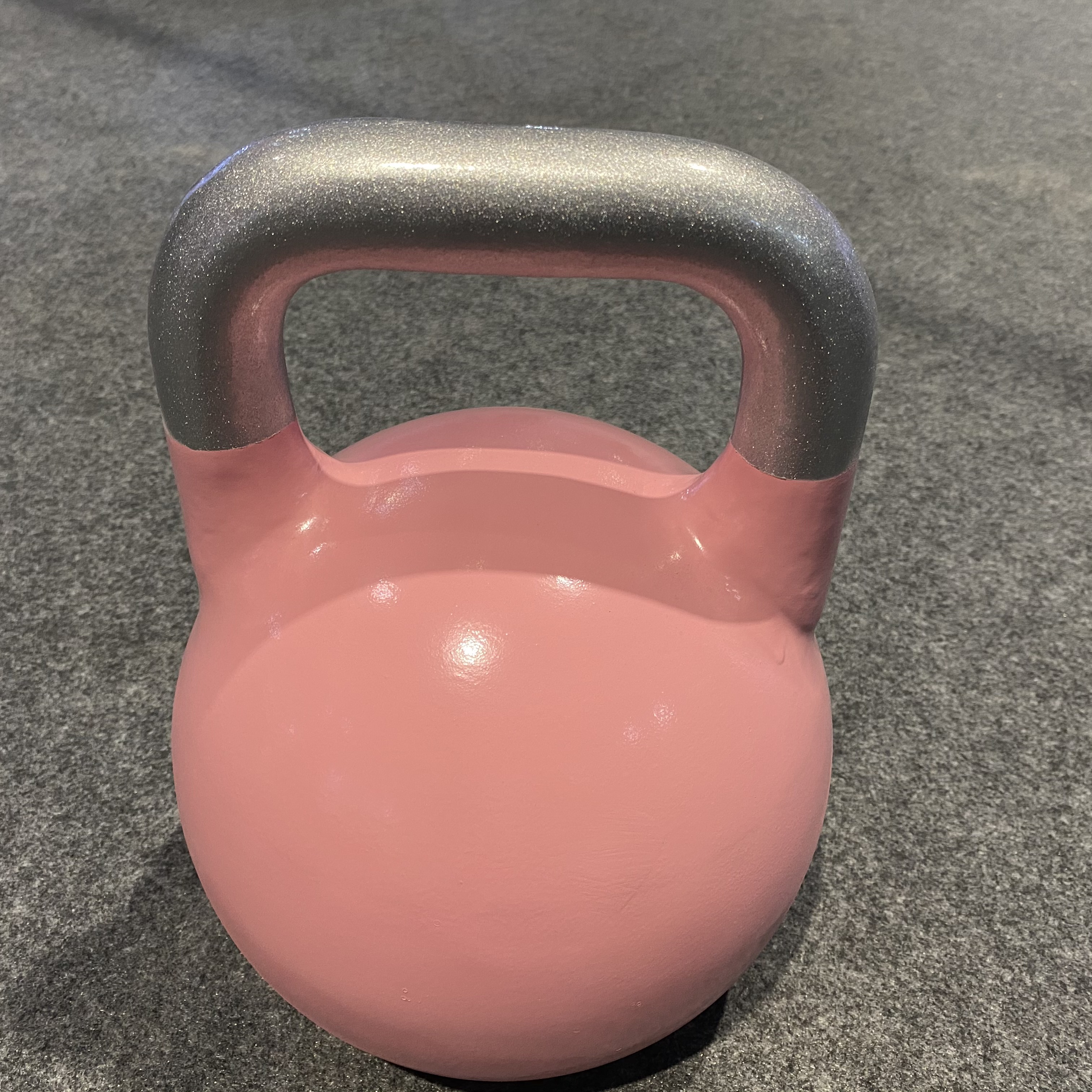 健身房运动训练用新手柄定制标志钢空心壶铃 - buy steel competition