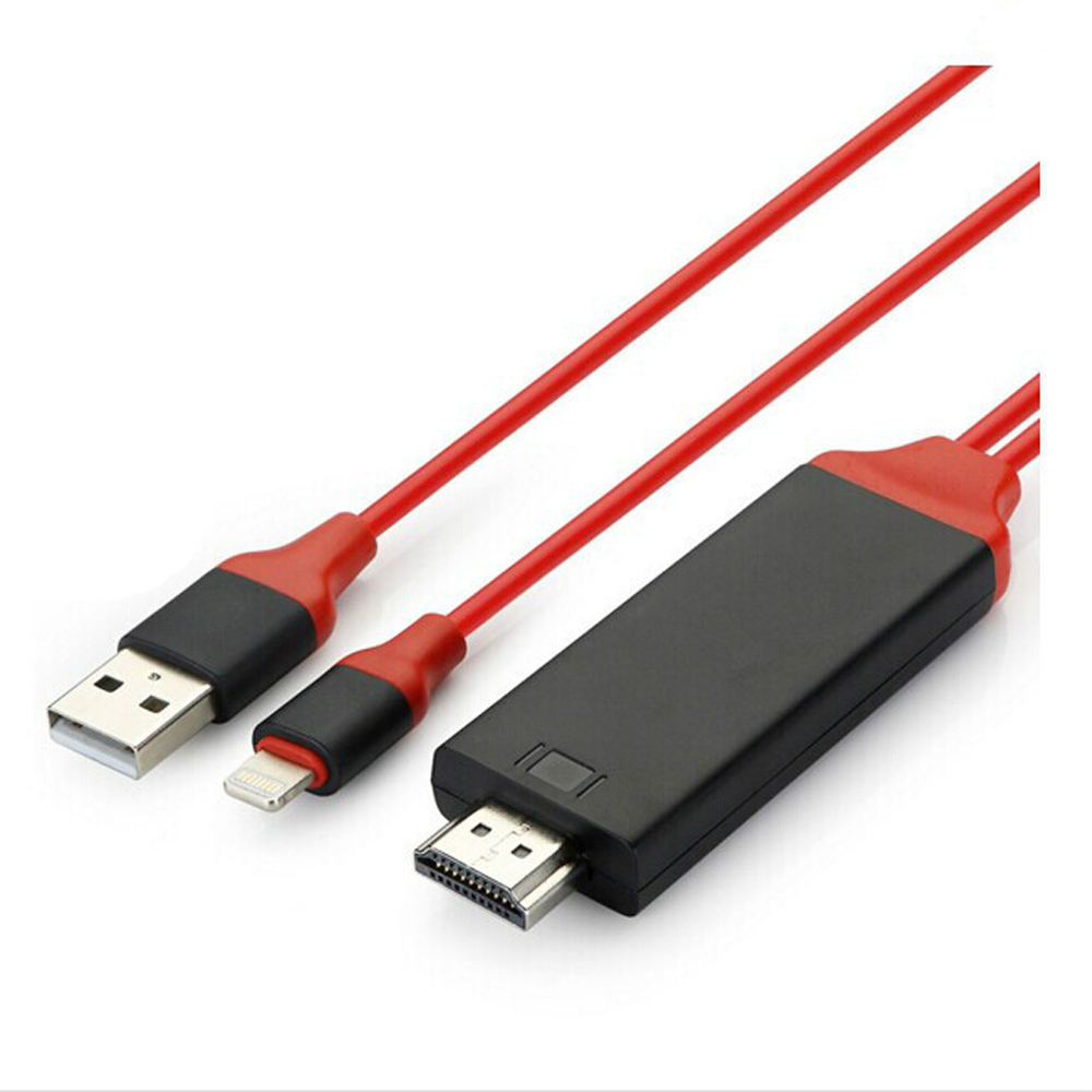 Кабель SIPU usb-hdmi для дисплея hdtv 4k для apple ios iphone X iphone 8 7 6 5 ipad ipod