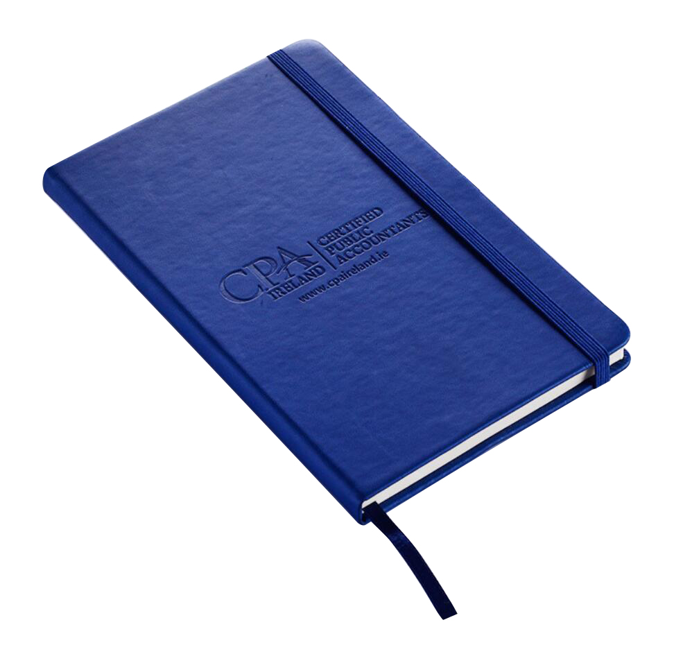 Ноутбук в твердом переплете из искусственной кожи на заказ