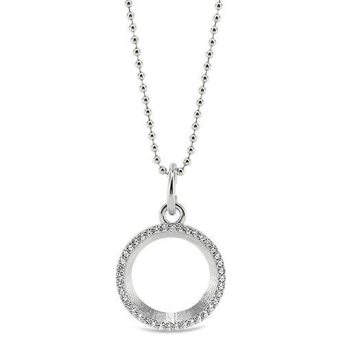 2023 factory price for  lady Necklace Circle of Diamonds Pendant and Chain