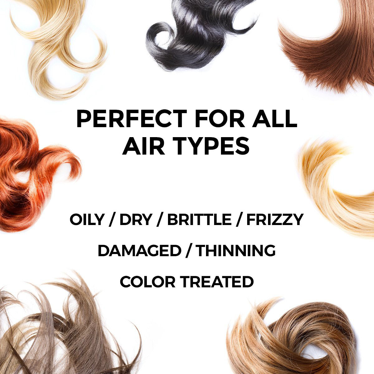 High Quality Private Label Organic Coconut Oil Hair Serum Hair Care