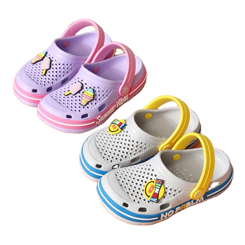 Весенне-летние детские забавные милые легкие пляжные сандалии для дома и улицы 2021