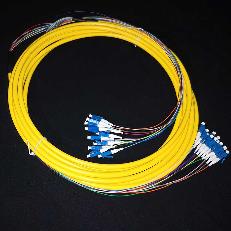 pg-pc12csc 12 芯室内光纤束插接线 3m长度,lc/upc连接器