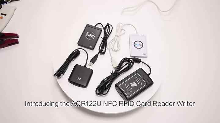 ISO14443A 13.56MHz RFID NFC Desktop Dual Frequency Contactless Reader ...