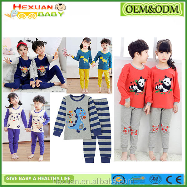 Shop Our Size 100-160 Kids Pajama Set Cotton Baby Clothes