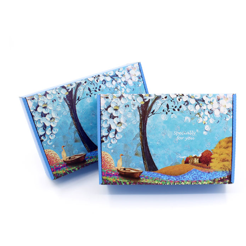 Customized design and size corrugated shipping packaging box