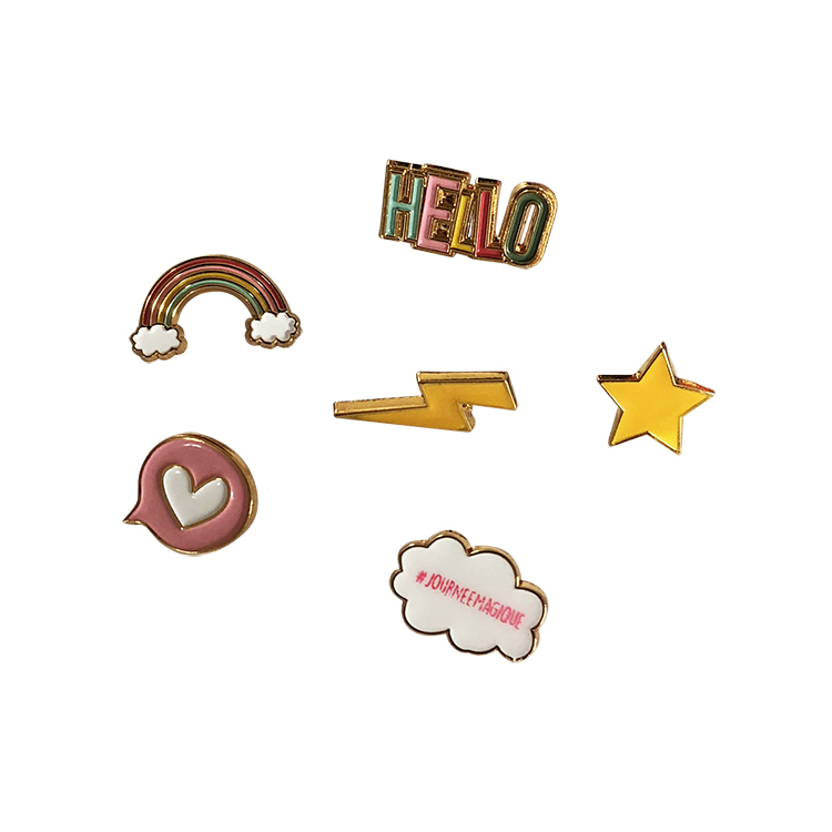 Различные цветочные футбольные персонализированные алмазные итальянские шпильки с лацканами