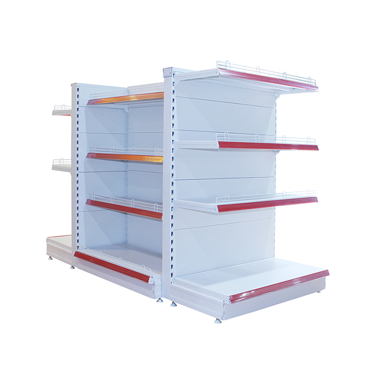 2020 двухсторонняя дешевая металлическая Гондола для супермаркета полка витрина товаров