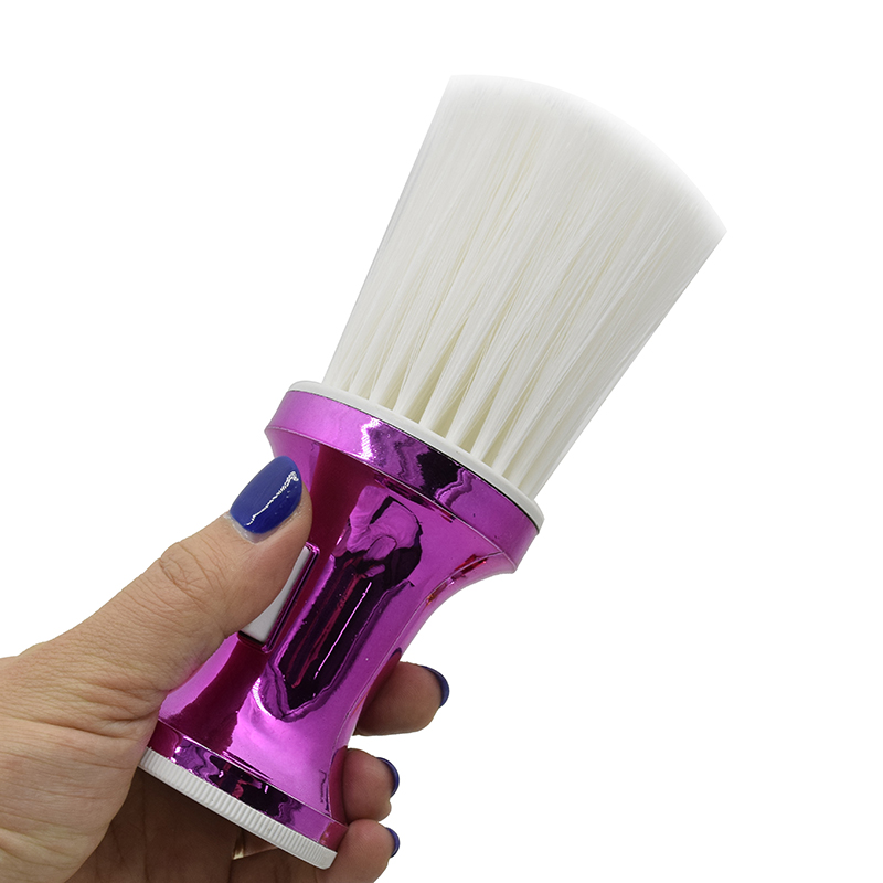 Shaving Knot Hairdressing Neck Duster Brush Salon Barber Synthetic Nylon for Mens