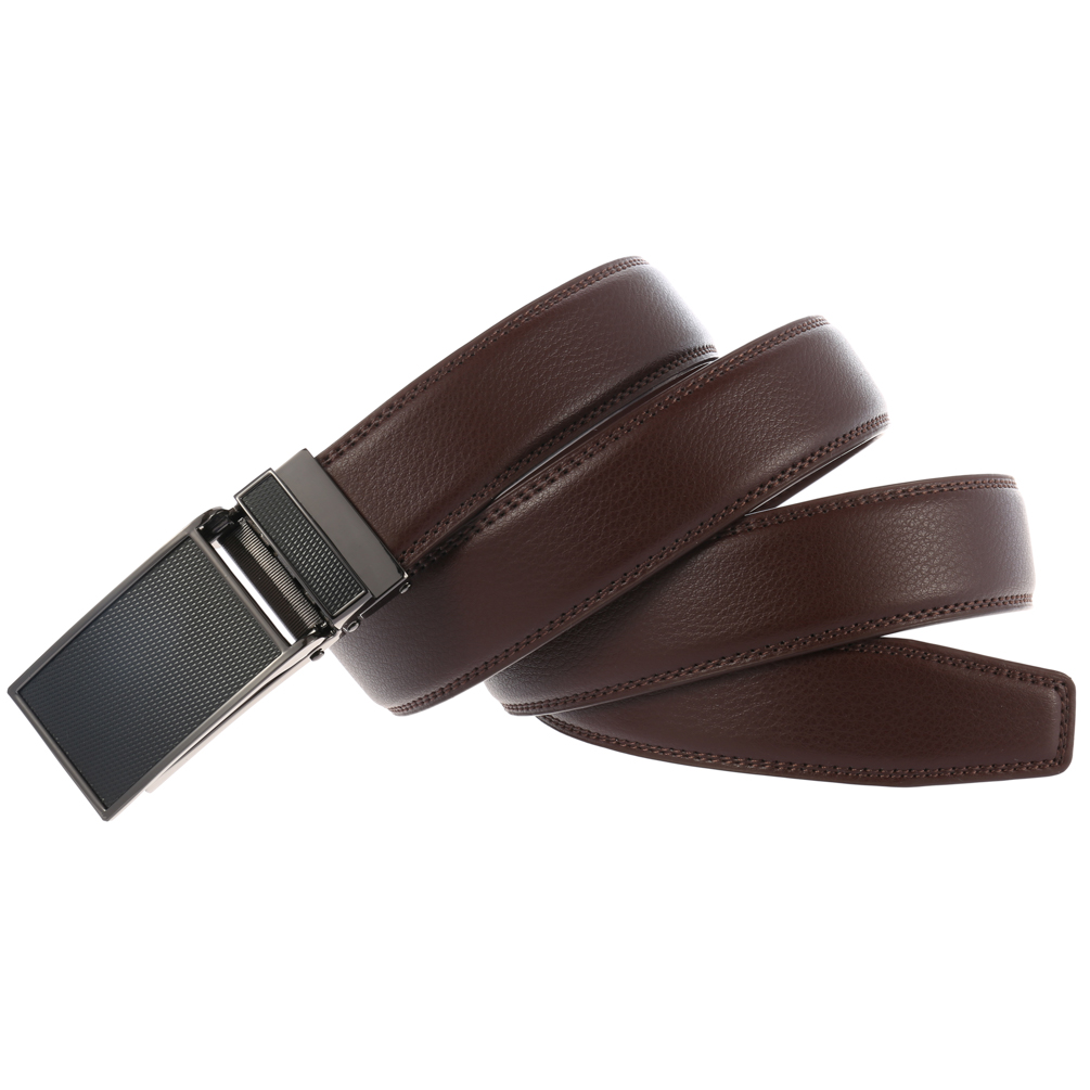Men's leather alloy automatic buckle belt processing custom belts LY33-0200-1