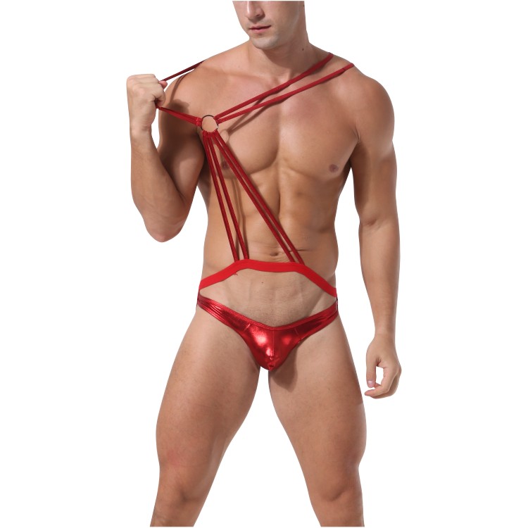 Redhead gay thong