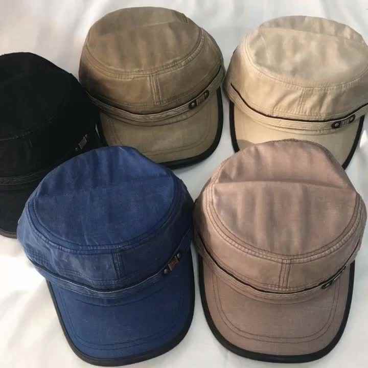 Casquette Plate Unisexe En Tissu Peluche - Chaud Et Confortable Pour L'hiver - Style Coréen