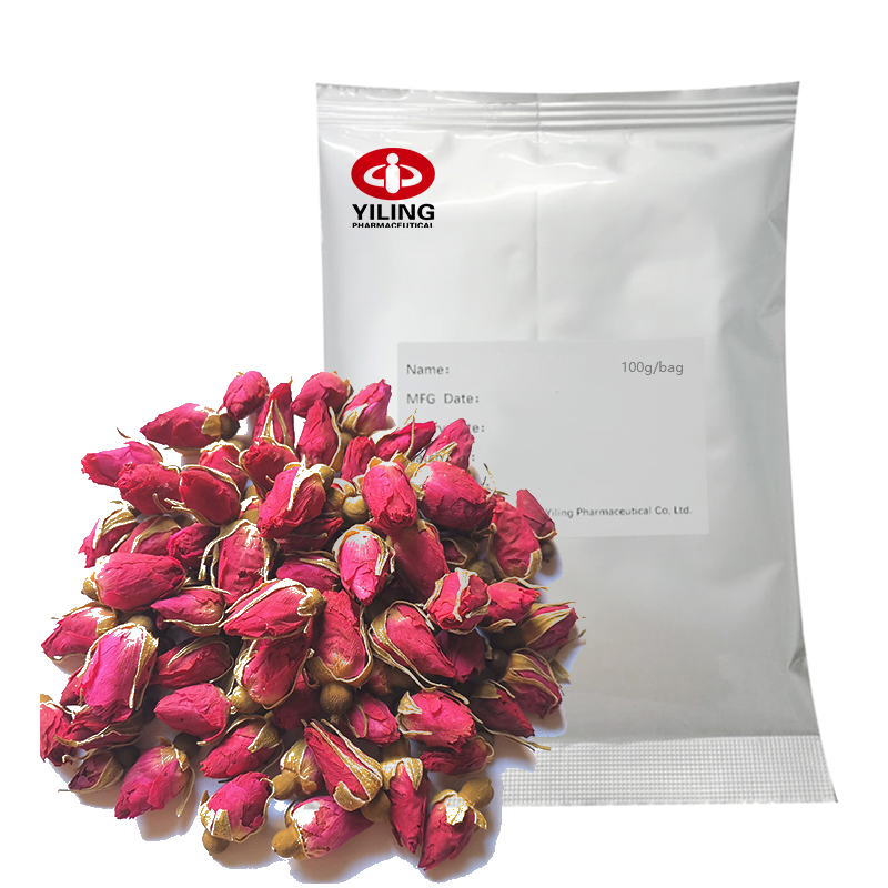 Yiling натуральное растительное сырье травяные flos rosae экстракт розы порошок/гранулы оригинал