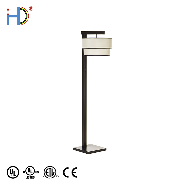 Nordic modern 85-275V floor lamp indoor metal decoration led hotel floor light
