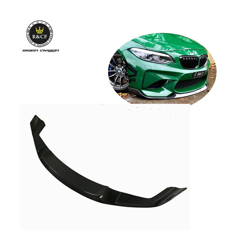 RUICK Car Bumper Guards Universal Carbon Fiber Front Spoiler Lip Side Skirt Protector Rubber DIY Anti-Scratch for Cars SUV Trucks Blue
