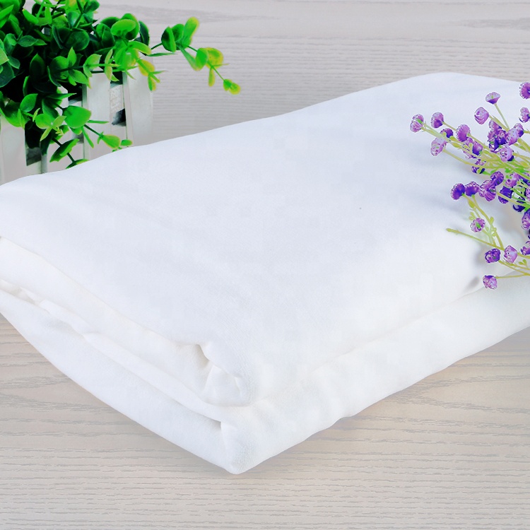 Ready to ship Knit Cozy poly spandex Plush Fabric one side minky with 4 way stretchy for baby blanket