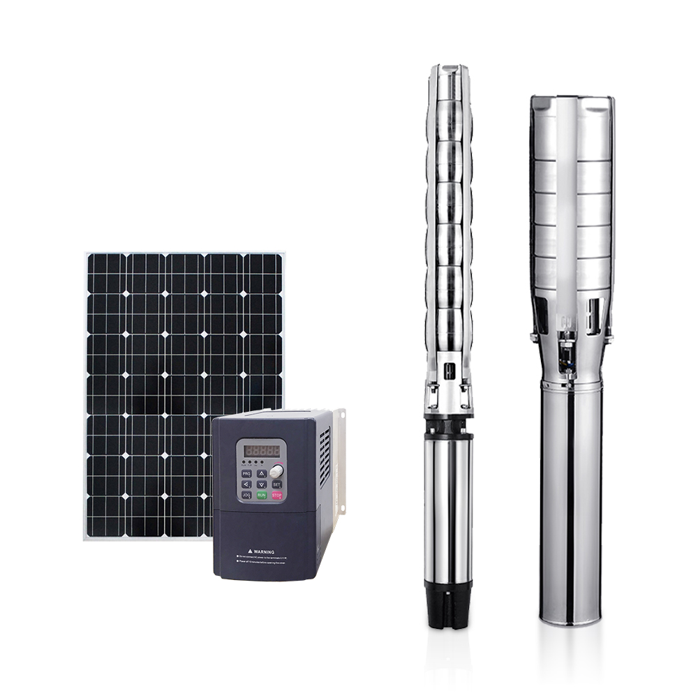 6 дюймов 20 м 310 м высоконапорный насос высокого давления Водяной насос на солнечной батарее