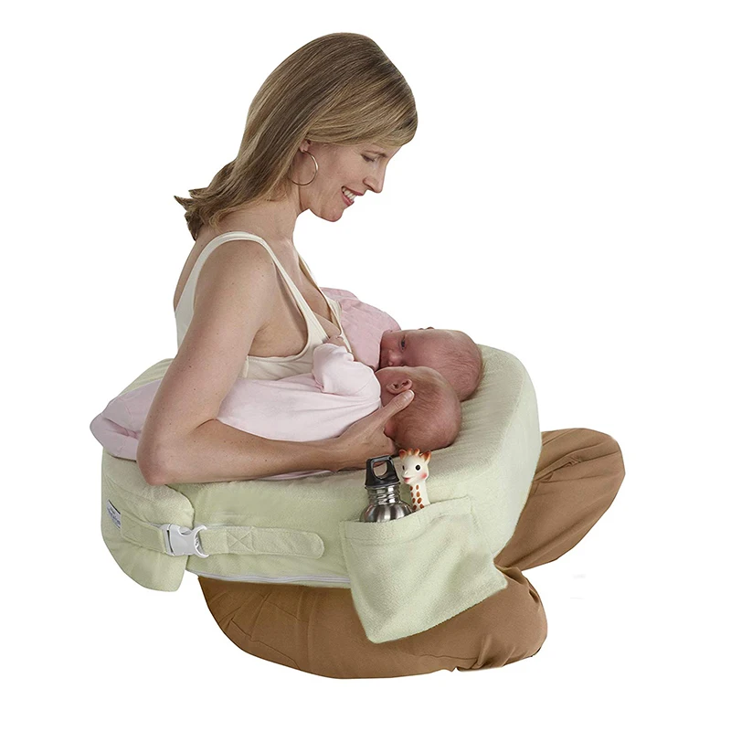 Custom Wholesale Adjustable Newborn Baby Nursing Maternity Breast Feeding  Pillow & Fixing milk bottle baby Function pillow