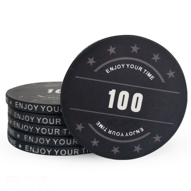 Высокопрочный продукт высокого уровня, многоцветный персонализированный керамический набор покерных чипов для продажи