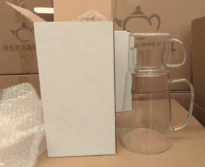 Transparent Water Glass Jug Bottle Kitchen Glassware Pitcher 1.5L Durable And Heat-resistant Jug
