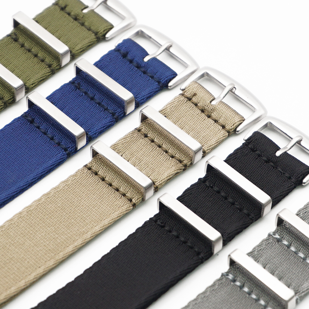 jue long seatbelt nato 表带尼龙表带 nato 手表带带扣高品质表带 20