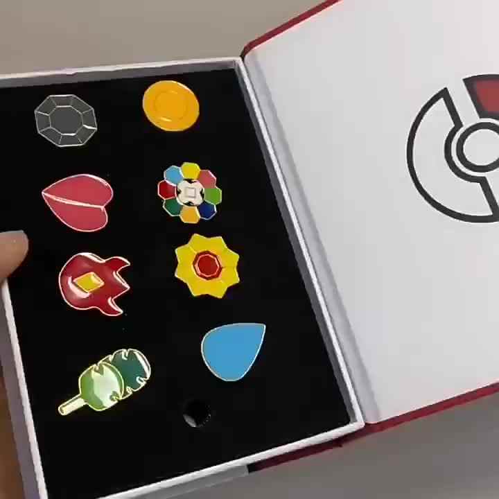 pokemon trading card game badges Pokémon TCG: Gemstone Badge Set Display (S-Chinese) – PokeUnlimited main image 1