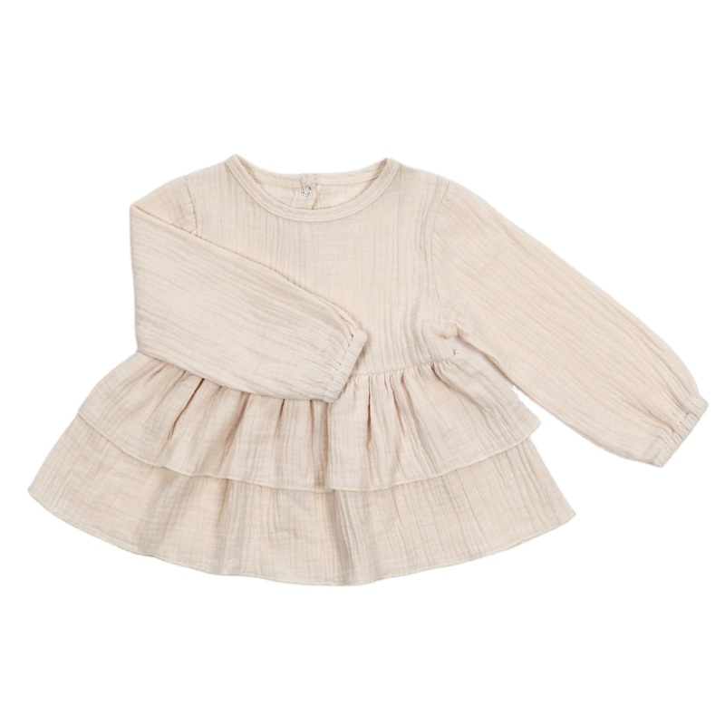 Зимнее платье-пачка для новорожденных, с длинным рукавом