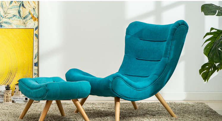 Modern Design Living Room Furniture Table And Chair Single Seat Sofa Chair