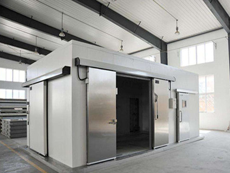 冷藏室步入式冷藏室制冷机组的水果和蔬菜 - buy cold storage room