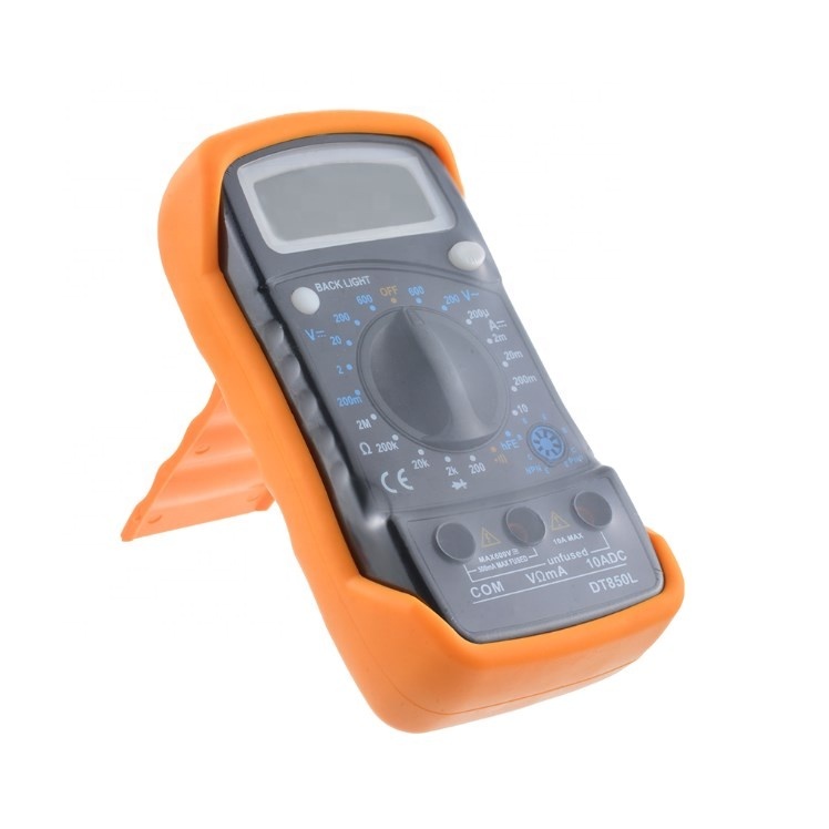 Durable Digital Voltmeter Ammeter Ohmmeter Multimeter Volt AC DC Tester Meter