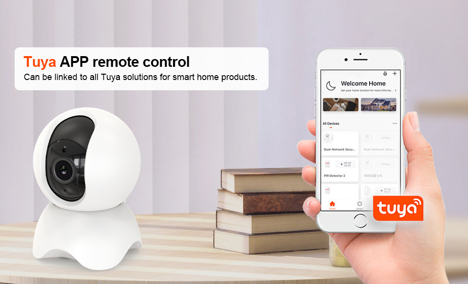 Tuya APP remote controlCan be linked to all Tuya solutions for smart home products