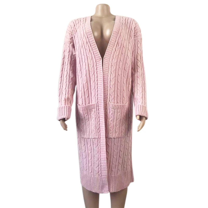 Le Donne Manica Lunga Aperto Anteriore Inverno Azteco Maglione Top Donna Cardigan Lavorato a Maglia LOTTO
