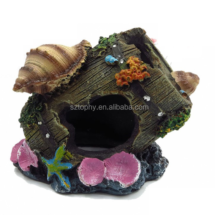 Fish Tank Accessories - Elegant Resin Crafts & Decor