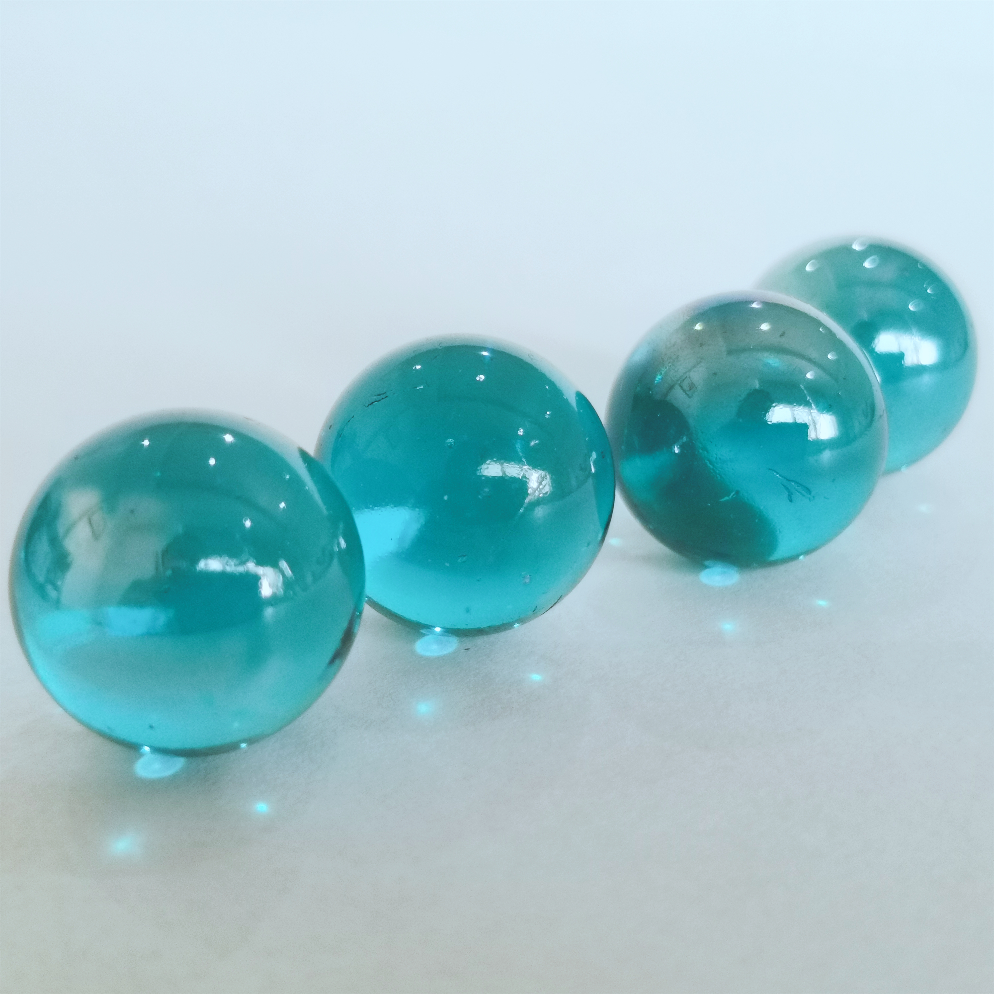 16 мм 25 мм 30 мм 50 мм красочный Рождественский подарок Стеклянные Прозрачные Шары Украшения