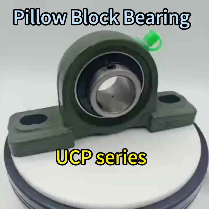 Rodamiento De Bloque De Almohada Autolubricante Con 2 Pernos M X 996008