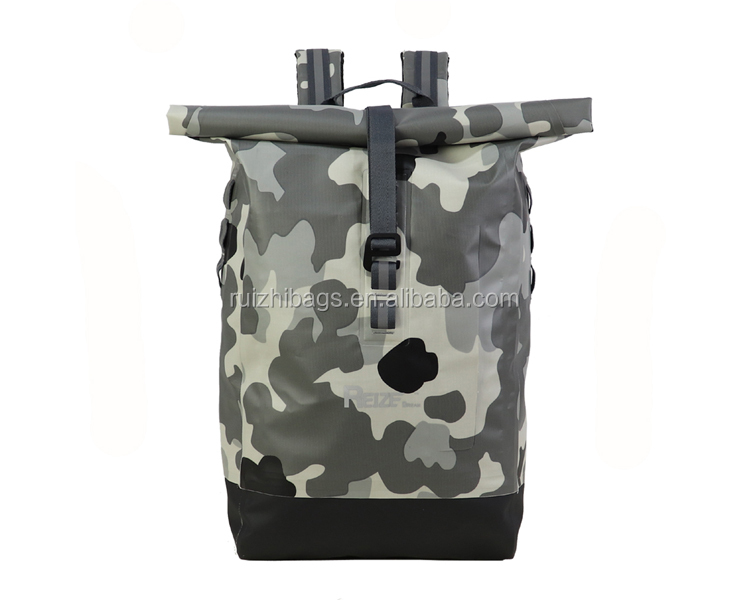 New arrived 20L 500D pvc tarpaulin waterproof camo camouflage dry bag