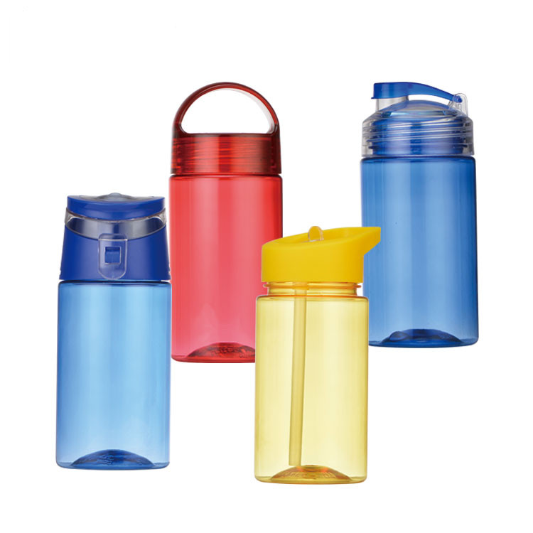 Оптовая продажа 350 мл мультфильм пищевой Тритан детская пластиковая бутылка для воды портативный спорт путешествия на открытом воздухе детские бутылка питьевой воды