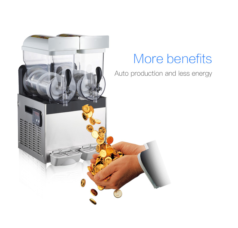 Полностью закрытая машина для замороженного Маргарита, коммерческая машина для производства сланцев на продажу