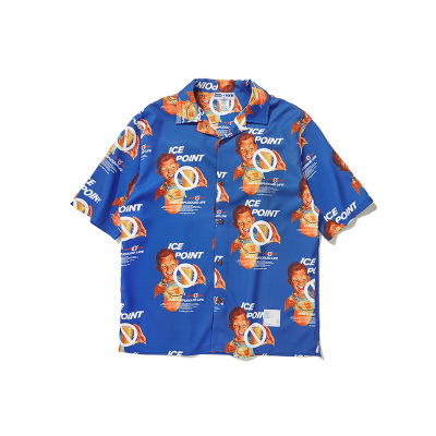 Хорошее качество, рубашки для мужчин из 100% полиэстера с принтом на заказ