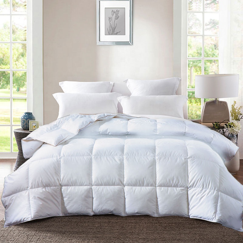 Мягкий хлопок стойкость к выцветанию Экологически чистый белый однотонный одеяло для продажи