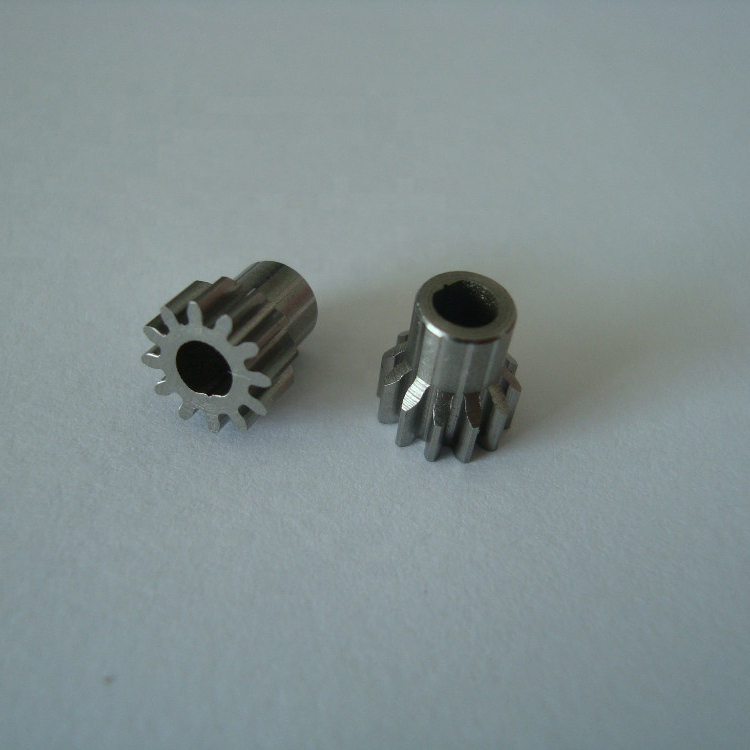 Новый продукт из нержавеющей стали 0,5 плесень spur gear с 12 зубов с концентратором и d-образным отверстием для станка с ЧПУ 10 шт. в упаковке