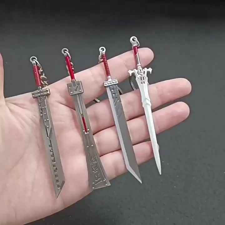 Final Fantasy VII 7 Buster Sword Keychain Carry a Legendary weapon everywhere