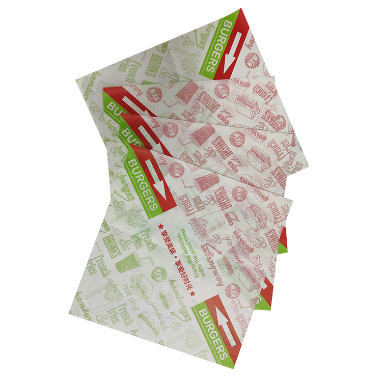 Пищевая оберточная бумага для бургеров, распродажа